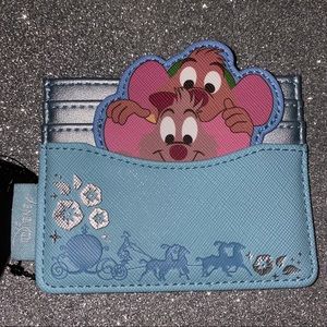 New Disney Loungefly Cinderella card holder wallet